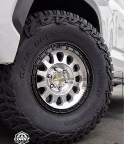 Package Deal Available 📩 37/12.50R17 Mickey Thompson Baja Boss AT with 17” Method MR315 6 Lug