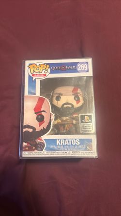 God of War Kratos Pop figure with protector