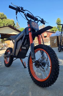 Tuttio Electric Dirt Bike, 37 mph