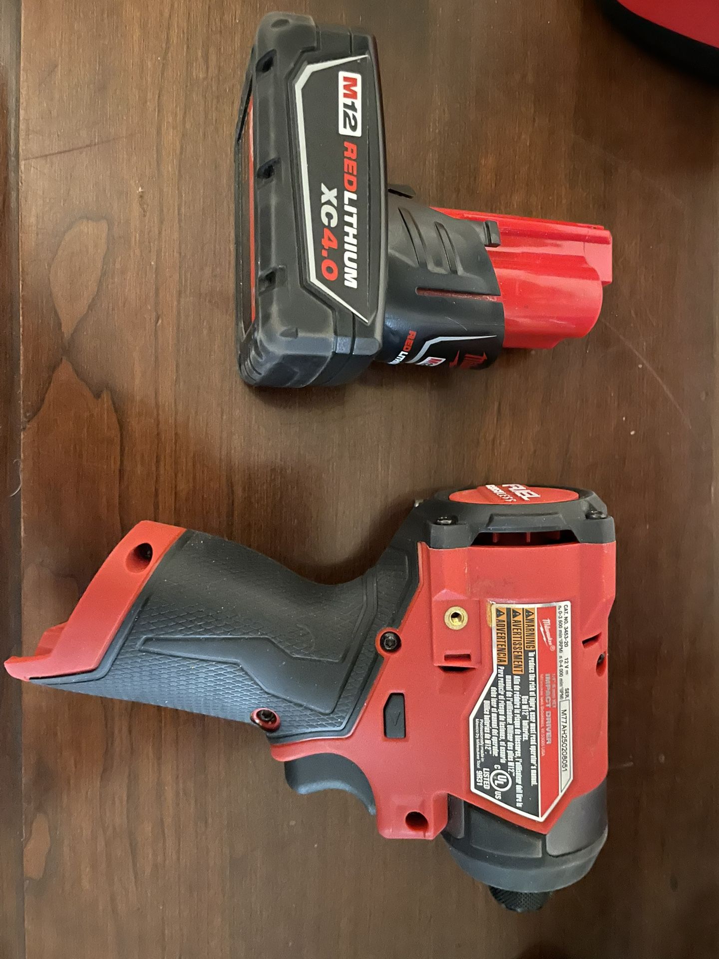 Milwaukee M12 Impact Driver Fuel Newest gen 