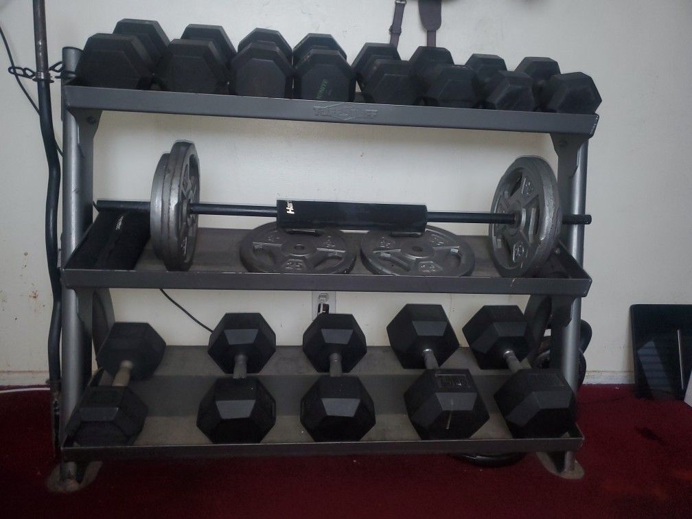 Rack And Weights