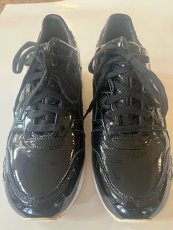 Asics Gel Lyte 3 III H7H1L-9090 Date Night Black Colorway Patent Leather Size 9.5