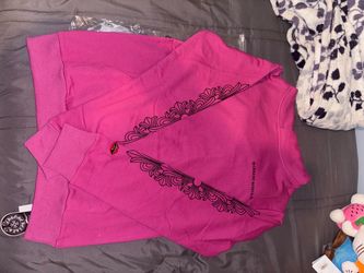 Pink Chrome Hearts Matty Boy Hoodie Size Small New