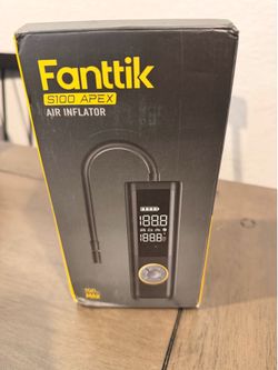 Fanttik S100 Apex Portable Air Inflator – 150 PSI Cordless Tire Pump (New)