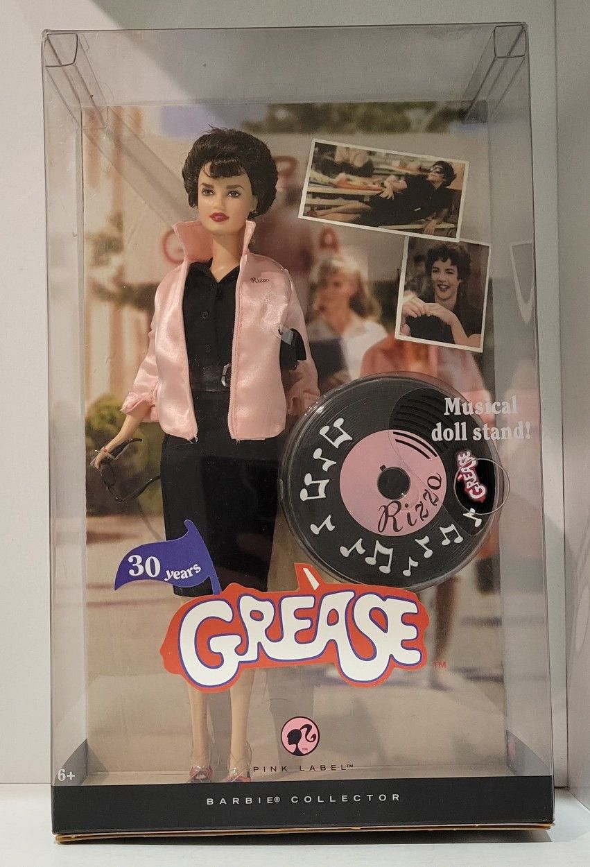 RIZZO Grease Barbie - GREASE 30 Years - 2007 Barbie Collector - Pink Label - NEW