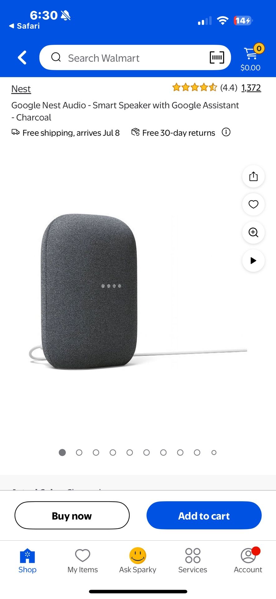 google home device (never used)
