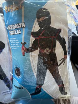 Spirit Halloween Stealth Ninja Toddler Costume