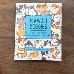 Kawaii Cute Dogs Drawing Book