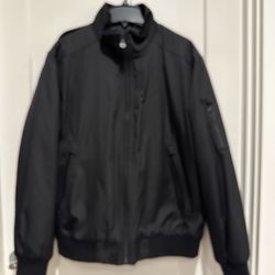 Calvin Klein Men's Classic Zip-Front Ripstop Bomber Jacket