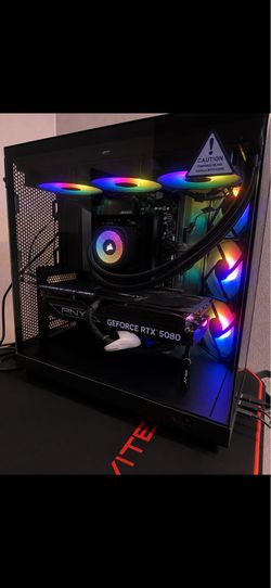 Full Custom PC Setup w Monitor: RTX 5080, 9800x3D, 64GB DDR5 Ram, LG Ultragear OLED 480hz 1440p