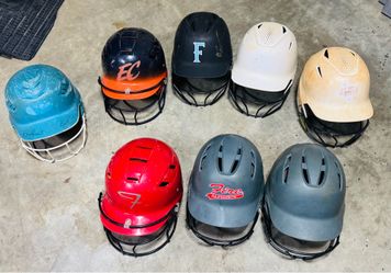 Free softball helmet, pickup only
