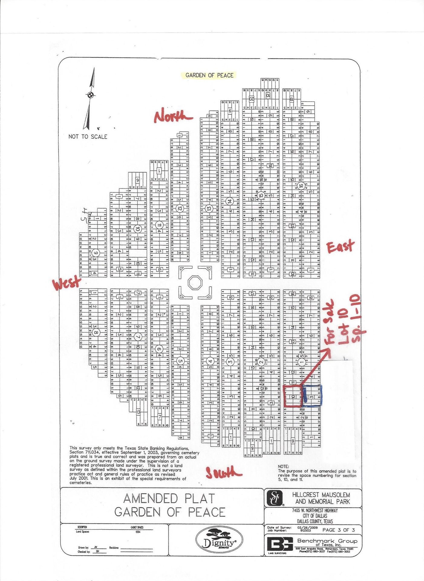 10 Burial Plots Sparkman Hillcrest Garden of Peace for Sale in Dallas, TX OfferUp
