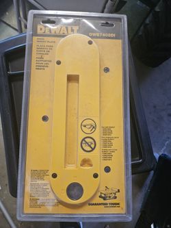 Dewalt Dado Insert Plate