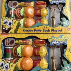 SpongeBob Krabby Patty Cook Playset