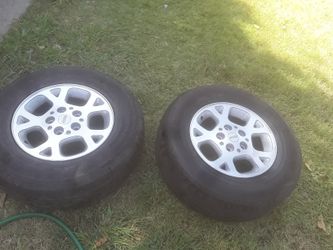 2 *16' jeep rims