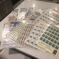 Qty 50+ Sheets of Xmas Seal Stamps