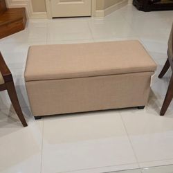 Storage Ottoman BRAND NEW Beige Color