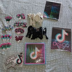 Tiktok Birthday Decorations 