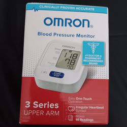 Omron Blood Pressure Monitor 3 Series Upper Arm