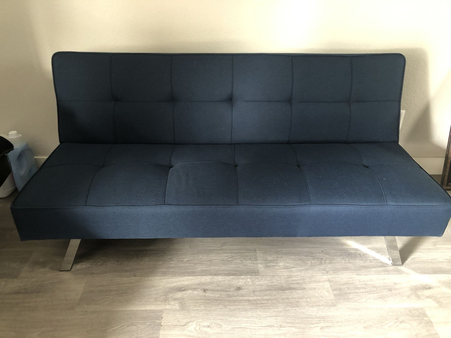 Blue Futon