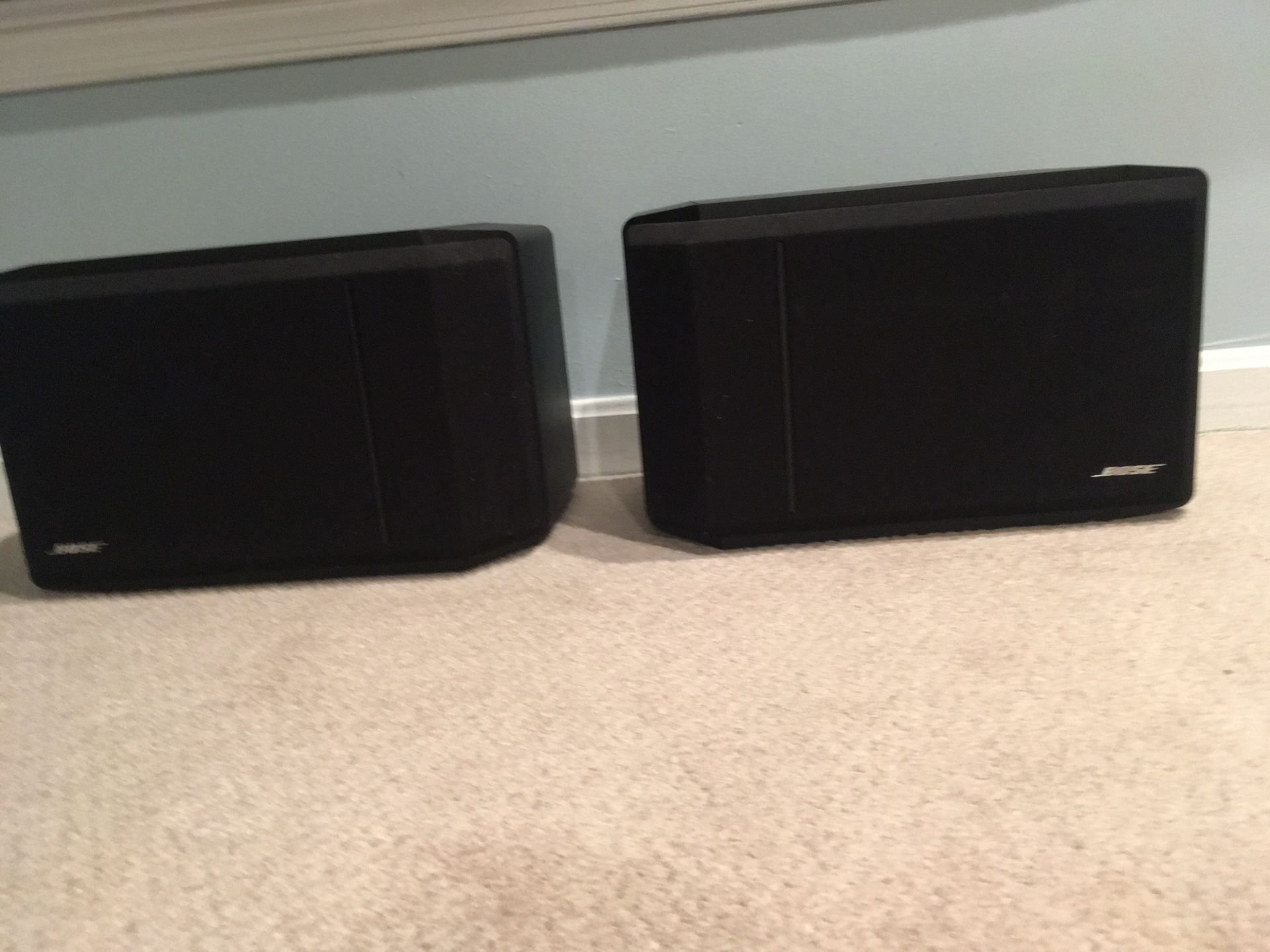 Bose 16 inch speakers (wired).