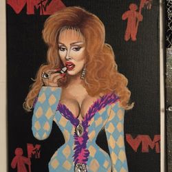 Doja Cat Vma Painting 