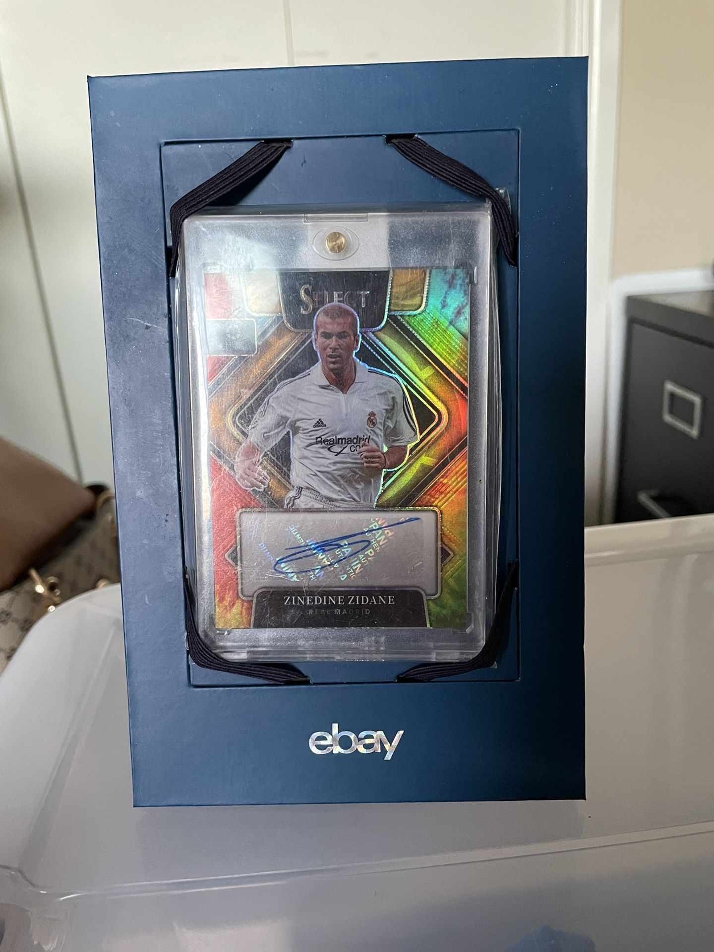 Panini ZINEDINE ZIDANE EBAY AUTHENTICITY GUARANTEED