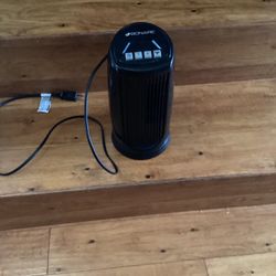 Bionaire Mini Oscillating Tower 2 Speed Fan Model Bt015 Black.