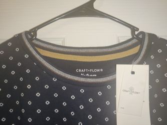 *NEW KNIT S/S CREW, DOUBLE STITCH COLLAR