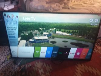 LG Smart TV 50" Inch Class Full HD 1080p SmartLed TV Model: LJ5500UA Remote control Includes 