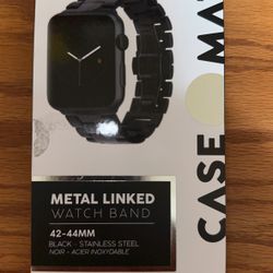 METAL  LINKED   WATCH  BAND
