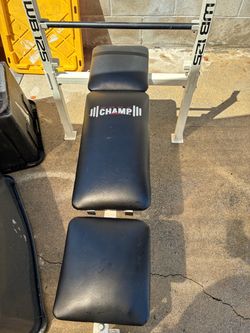 Champ weight bench