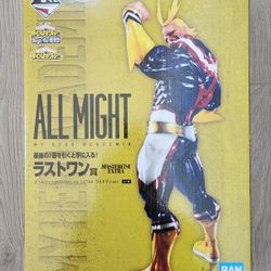My Hero Academia Ichiban Kuji All Might Masterlise Statue Begin Last One Prize