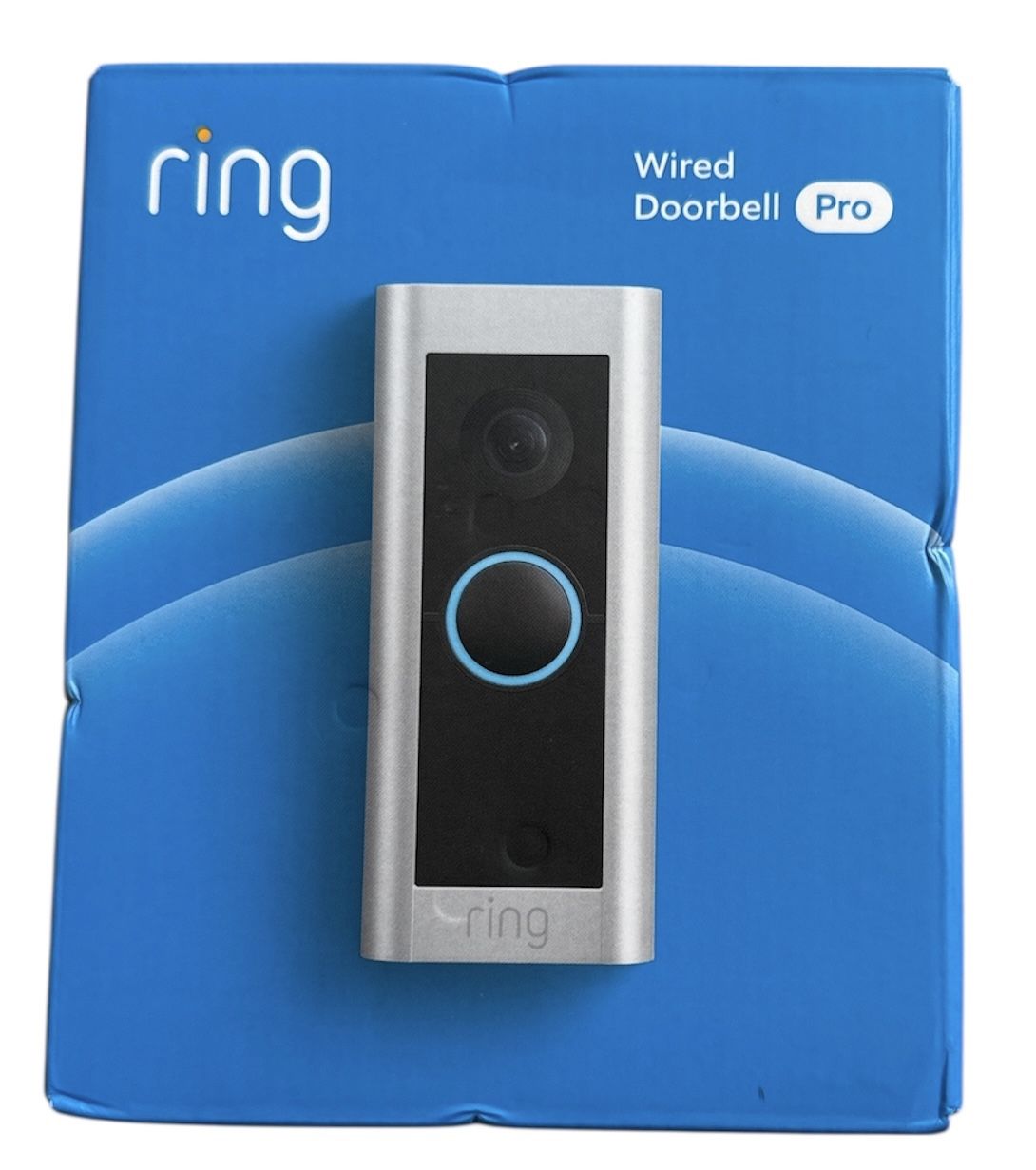Ring Wired Doorbell Pro 2 Video 1536p HD 3D Motion Detection Night Vision 2931new