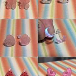 6 Pair Of Earrings For Sensitive Skin