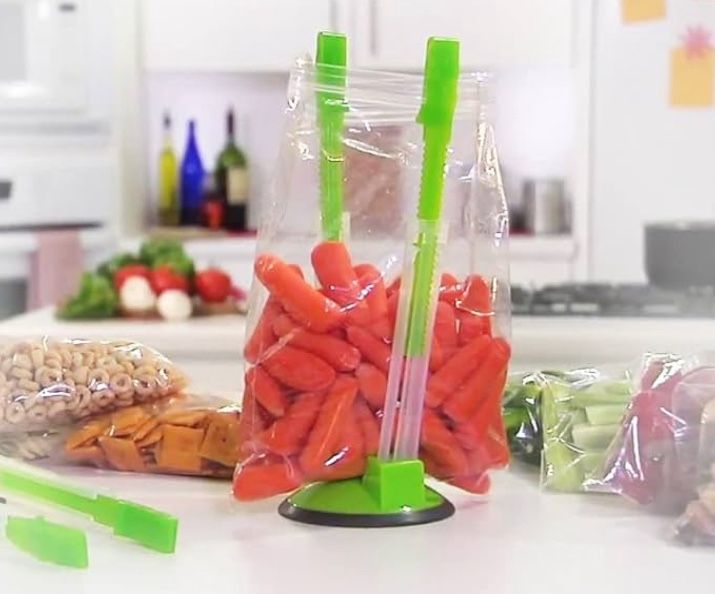 Meal Prep Bag Holder (Set Of 3)