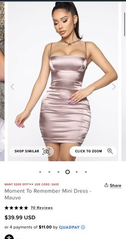 FASHION NOVA dress
