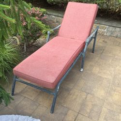 Aluminum Chaise Lounge Chair, Recliner 