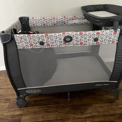graco pack and play crib with travel play dome