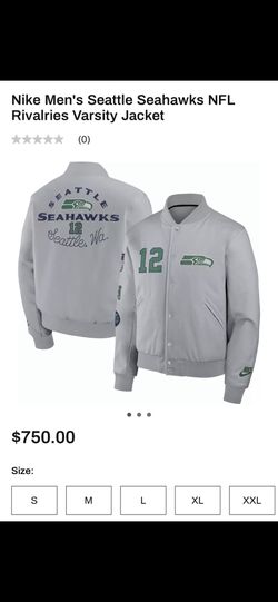 Nike Seahawks Rivals Letterman Jacket