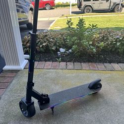 Jetson Electric Scooter With Rainbow Lights