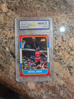 Michael Jordan 1996-97 Fleer Decade of Excellence WCG 10
