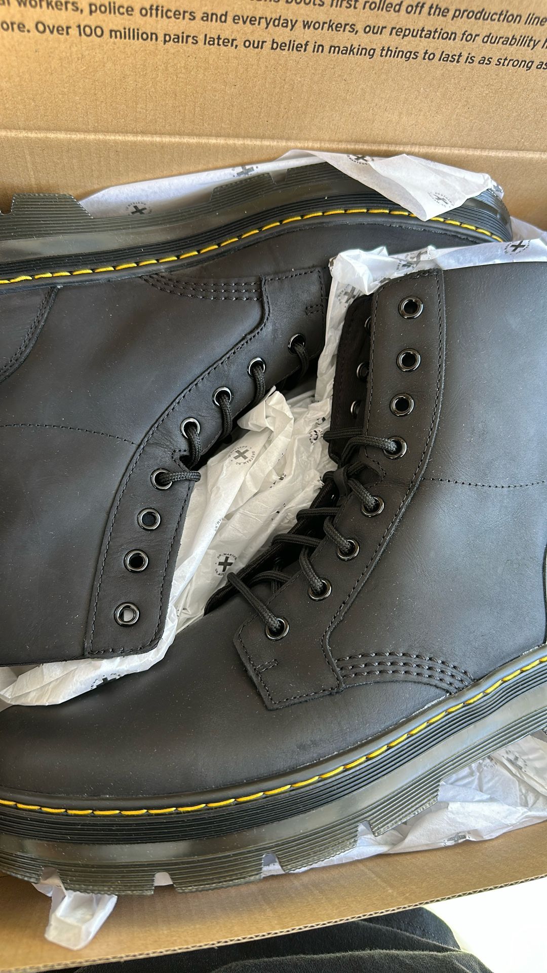 Brand New Dr. Marten Boots Size 12