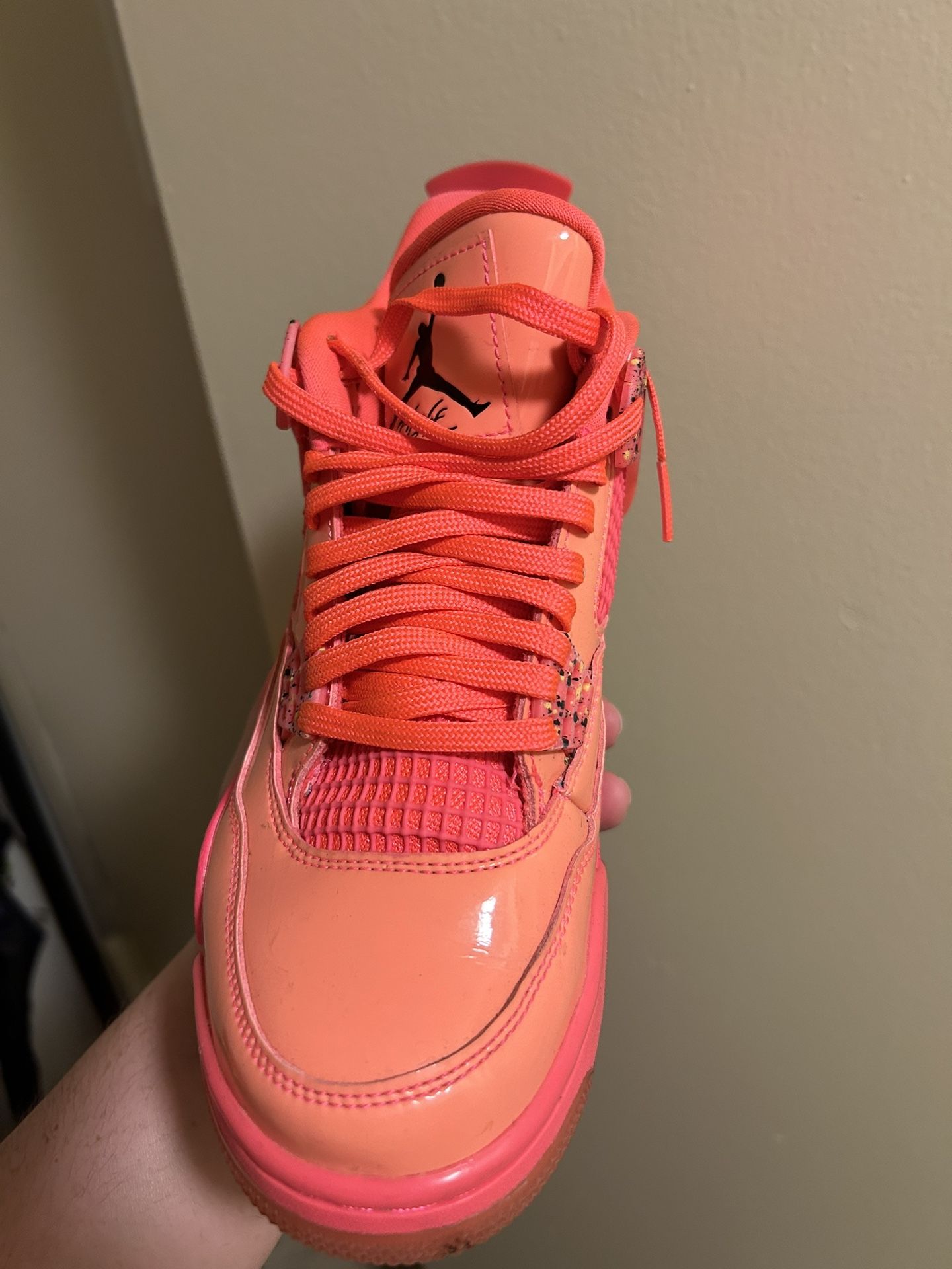 Hot Punch Jordan 4s Size 8