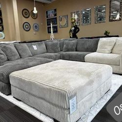 $39 Down Payment Cloud Comfy Plush Oversized Sectional Sofa Couch 