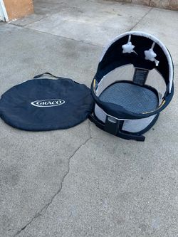 Graco pack n play portable dome and full sized bassinet attachment