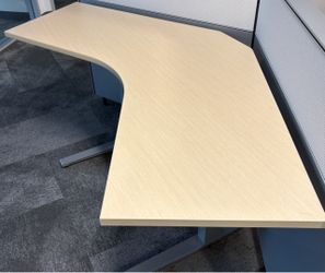 Herman Miller Renew L-Shaped Electric Standing Desk