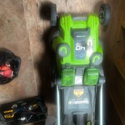 Greenworks 40 volt Lawnmower 