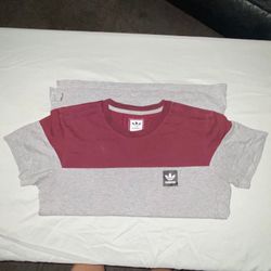 Mens Adidas Short Sleeve Shirt Size Small