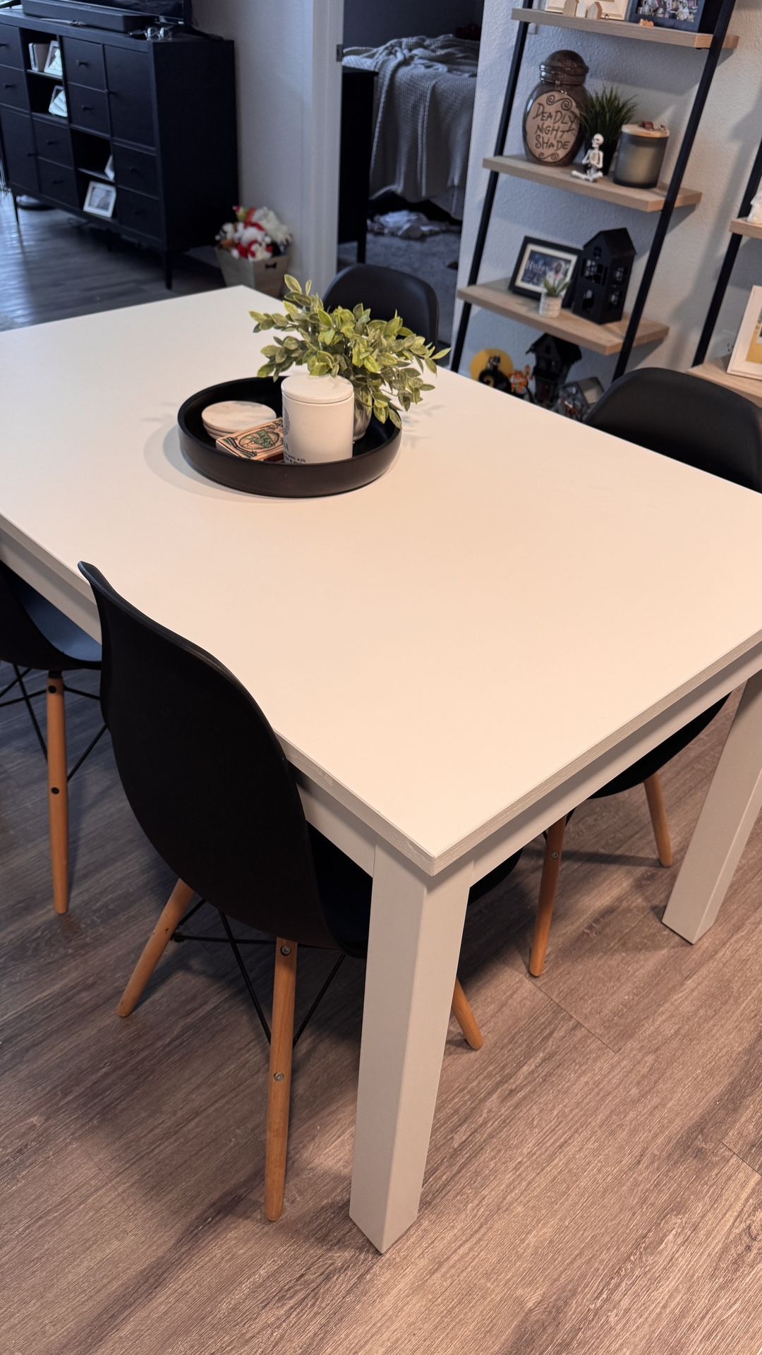IKEA EKEDALEN Extendable Table + Chairs